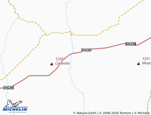 MICHELIN Cuilo map - ViaMichelin