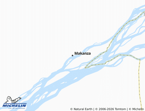 Mappa MICHELIN Makanza - ViaMichelin