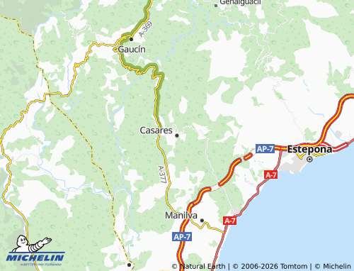 MICHELIN-Landkarte Casares - ViaMichelin