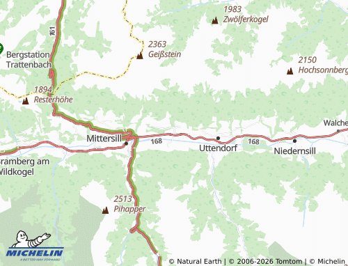 MICHELIN Stuhlfelden map - ViaMichelin