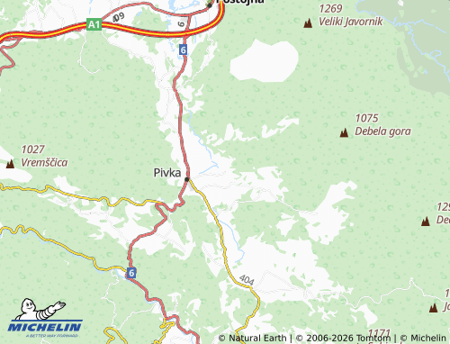 Kaart MICHELIN Trnje - ViaMichelin