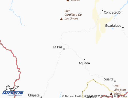 MICHELIN La Paz map - ViaMichelin