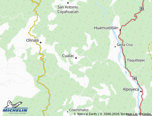 Mapa MICHELIN Cualac - ViaMichelin