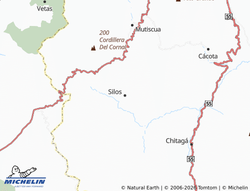 Mapa MICHELIN Silos - ViaMichelin
