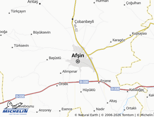 Mappa MICHELIN Beyceğiz - ViaMichelin