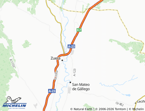 MICHELIN La Estación map - ViaMichelin