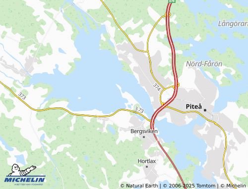 MICHELIN Hemlunda map - ViaMichelin