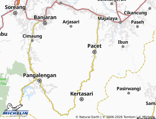 Carte MICHELIN Cinanggela - ViaMichelin