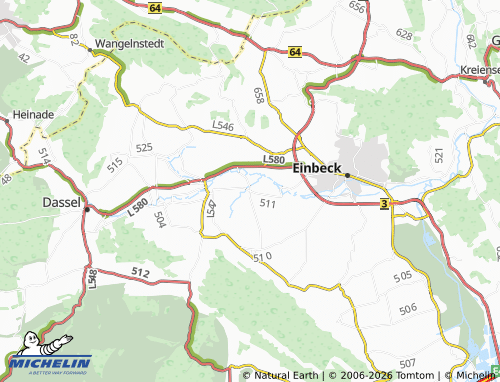 MICHELIN Holtensen map - ViaMichelin
