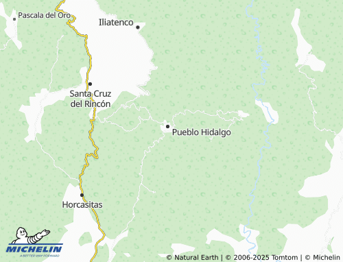 MICHELIN Los Pinos de Arenal map - ViaMichelin