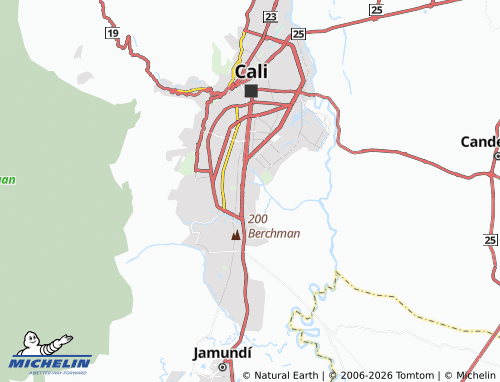 MICHELIN Caney map - ViaMichelin