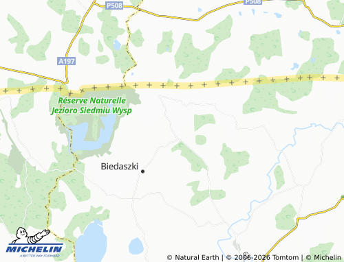 MICHELIN Perły map - ViaMichelin