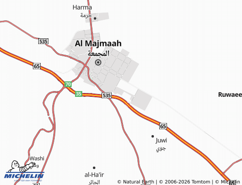 MICHELIN Industrial Area map - ViaMichelin