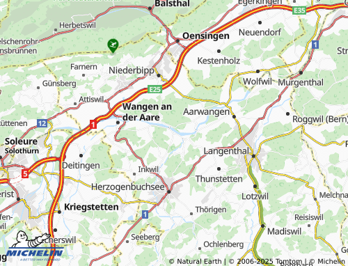 MICHELIN-Landkarte Berken - ViaMichelin