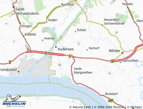 MICHELIN Landscheide map - ViaMichelin