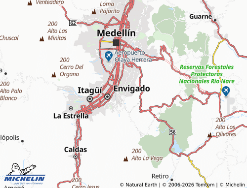 Mappa MICHELIN Zúñiga - ViaMichelin