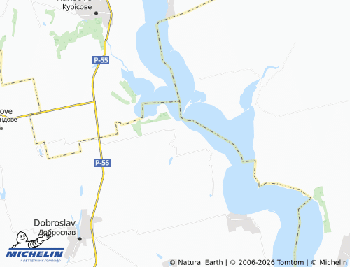 Mapa MICHELIN Kalynivka - ViaMichelin