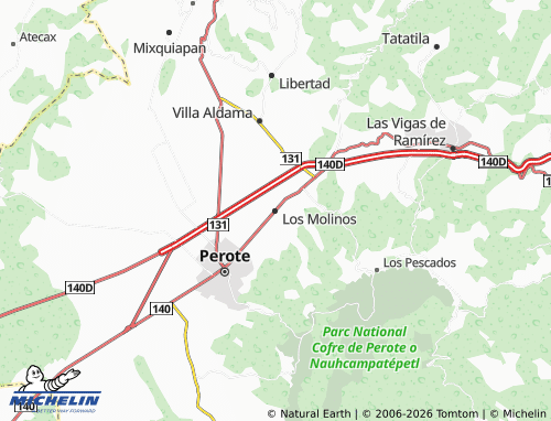 Mapa MICHELIN Los Molinos - ViaMichelin