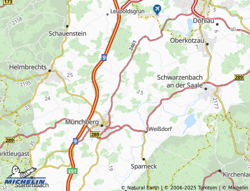 Carte MICHELIN Markersreuth - ViaMichelin