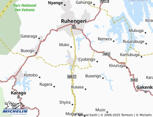MICHELIN Nkotsi map - ViaMichelin