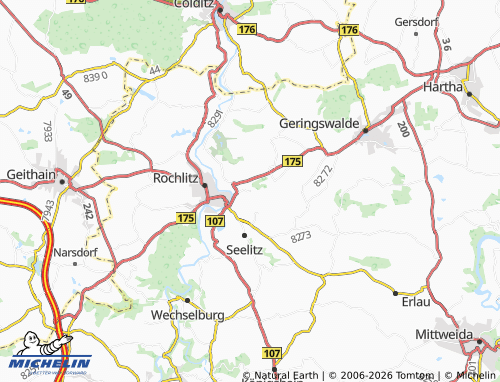 MICHELIN Döhlen map - ViaMichelin