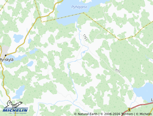 MICHELIN-Landkarte Käkikoski - ViaMichelin