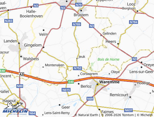 Mappa MICHELIN Jeuk - ViaMichelin