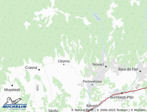 MICHELIN Radoși map - ViaMichelin