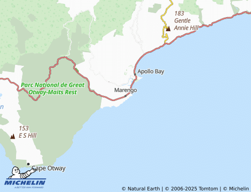 MICHELIN Marengo map - ViaMichelin