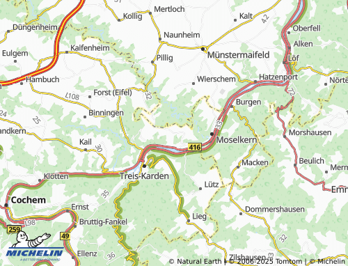Carte MICHELIN Müdenerberg - ViaMichelin