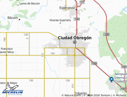 MICHELIN Los Portales map - ViaMichelin
