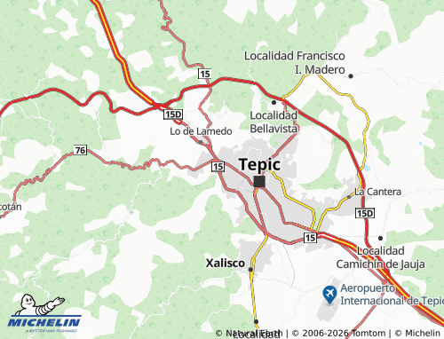 Mapa MICHELIN Rinconada las Brisas - ViaMichelin