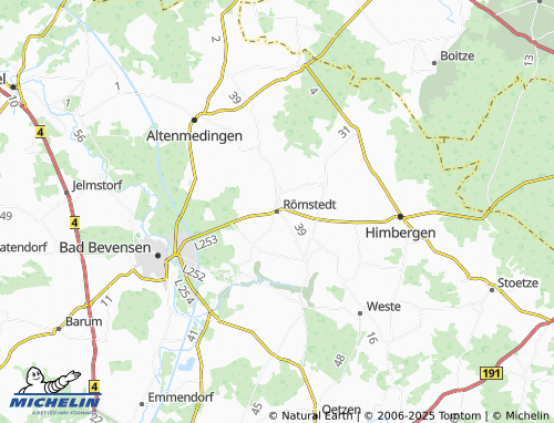 Mappa MICHELIN Römstedt - ViaMichelin
