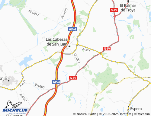 MICHELIN Rancho Guerrero map - ViaMichelin