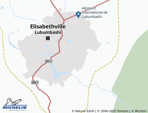 MICHELIN Naviundu map - ViaMichelin