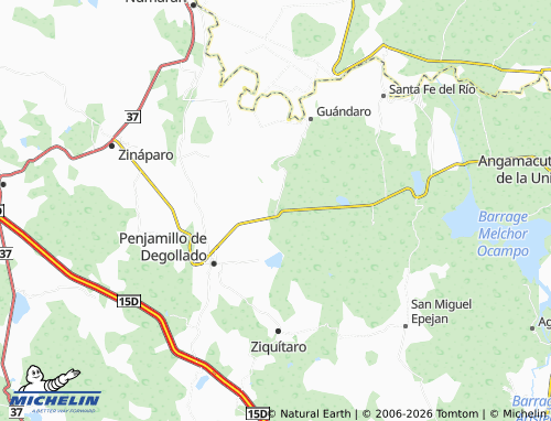 Mapa MICHELIN La Luz - ViaMichelin