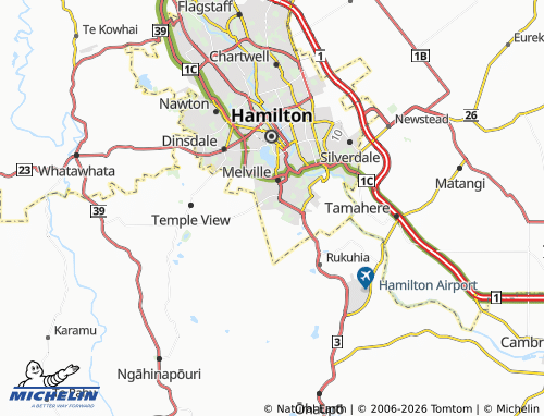 Mapa MICHELIN Deanwell - ViaMichelin