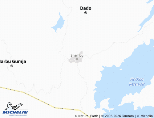 Mappa MICHELIN Shambu - ViaMichelin