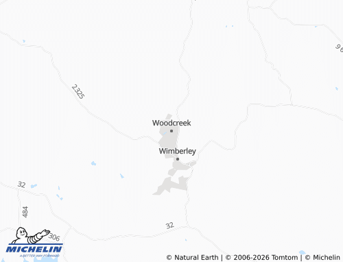 Carte MICHELIN Woodcreek - ViaMichelin