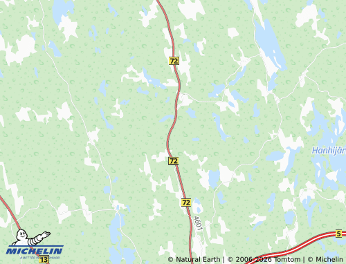 Carte MICHELIN Leppäaho - ViaMichelin