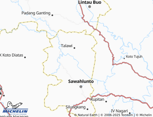 MICHELIN Salak map - ViaMichelin