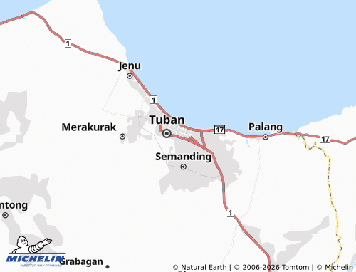 MICHELIN Doromukti map - ViaMichelin