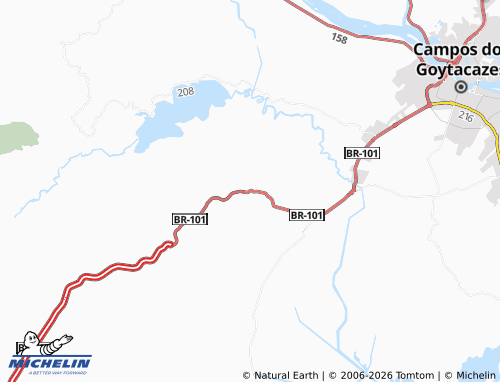 Mapa MICHELIN Ibitioca - ViaMichelin