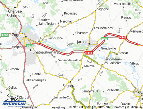 Carte MICHELIN Le Plantier - ViaMichelin
