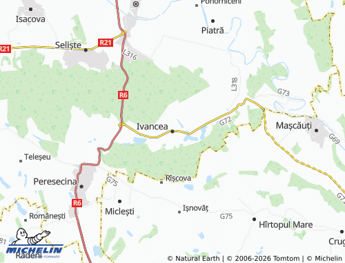 Carte MICHELIN Ivancea - ViaMichelin