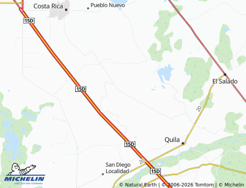 Mappa MICHELIN La Florida - ViaMichelin