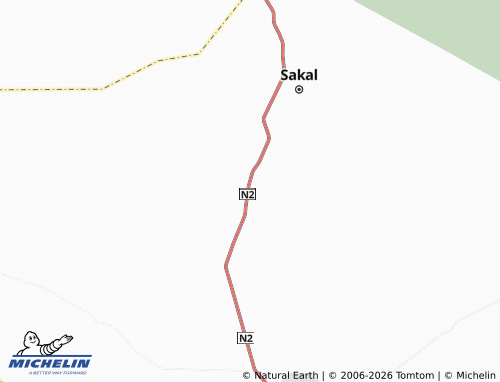 Mapa MICHELIN Mbatar - ViaMichelin
