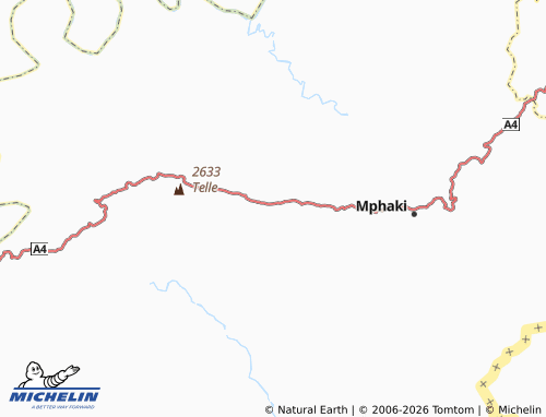 Mappa MICHELIN Lekhalong Ha Lebeko - ViaMichelin