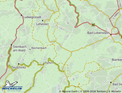 MICHELIN Grumbach map - ViaMichelin