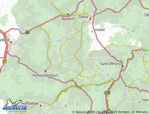 MICHELIN Spahl map - ViaMichelin